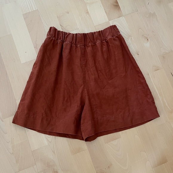 Elizabeth Suzann Pants - Elizabeth Suzann Florence Shorts Terra Linen Small EUC